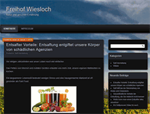 Tablet Screenshot of freihof-wiesloch.de